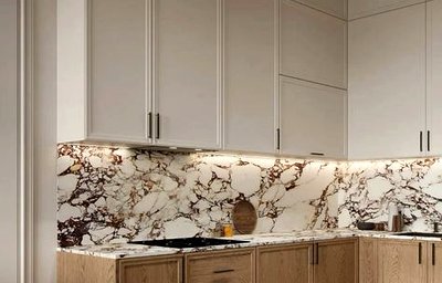 Kunststein & Keramik - Basic ★★★ - Premium Naturstein Küchenarbeitsplatte